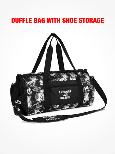 Duffle Bag - Not A Bag Full Of Drugs Smoking Skulls