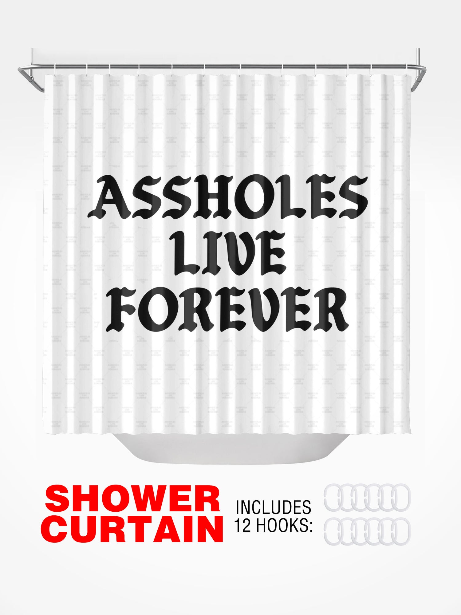 Shower Curtain - ALF OG WHITE