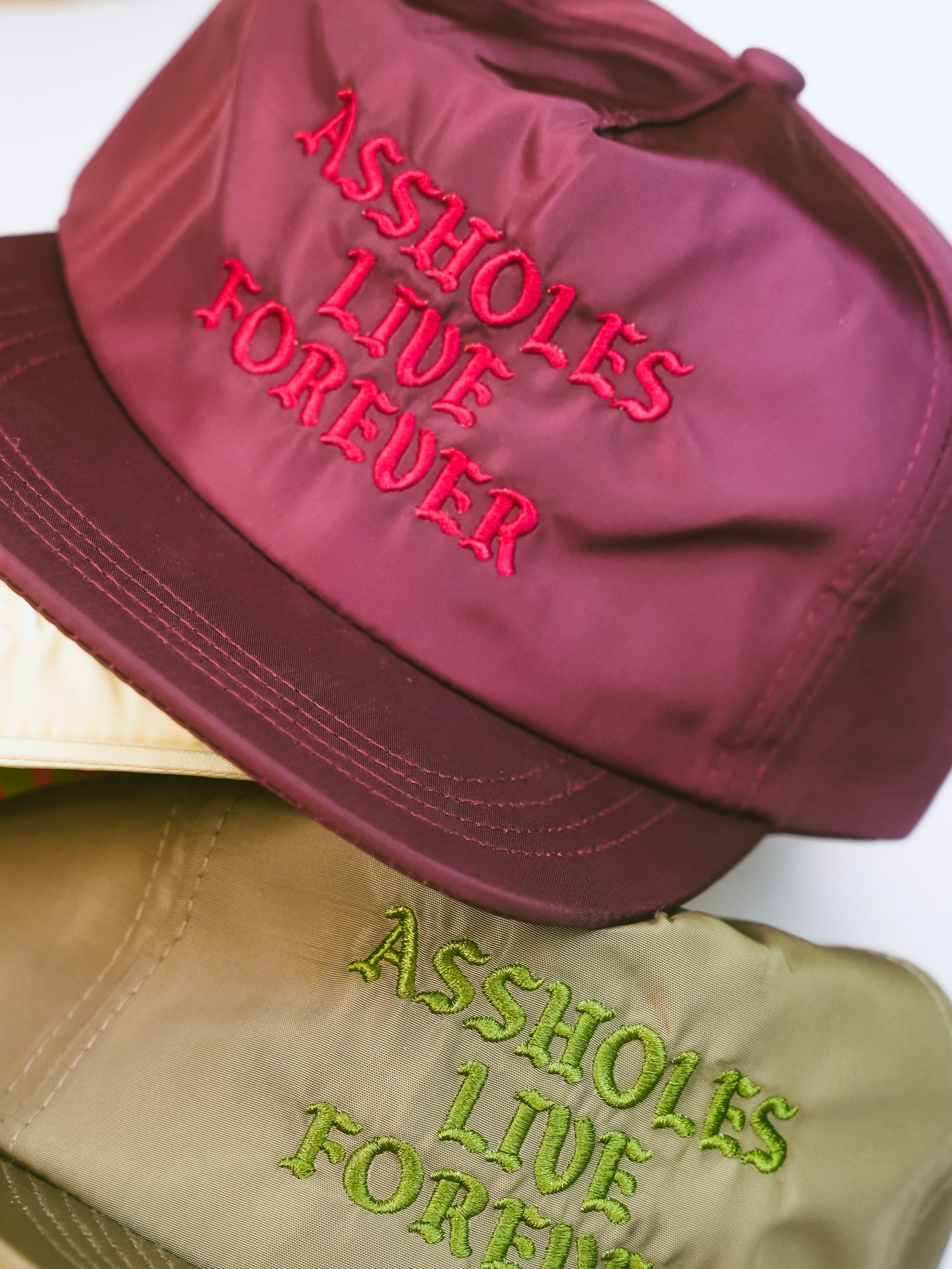 ALF 5 Panel Nylon Snapback - Olive