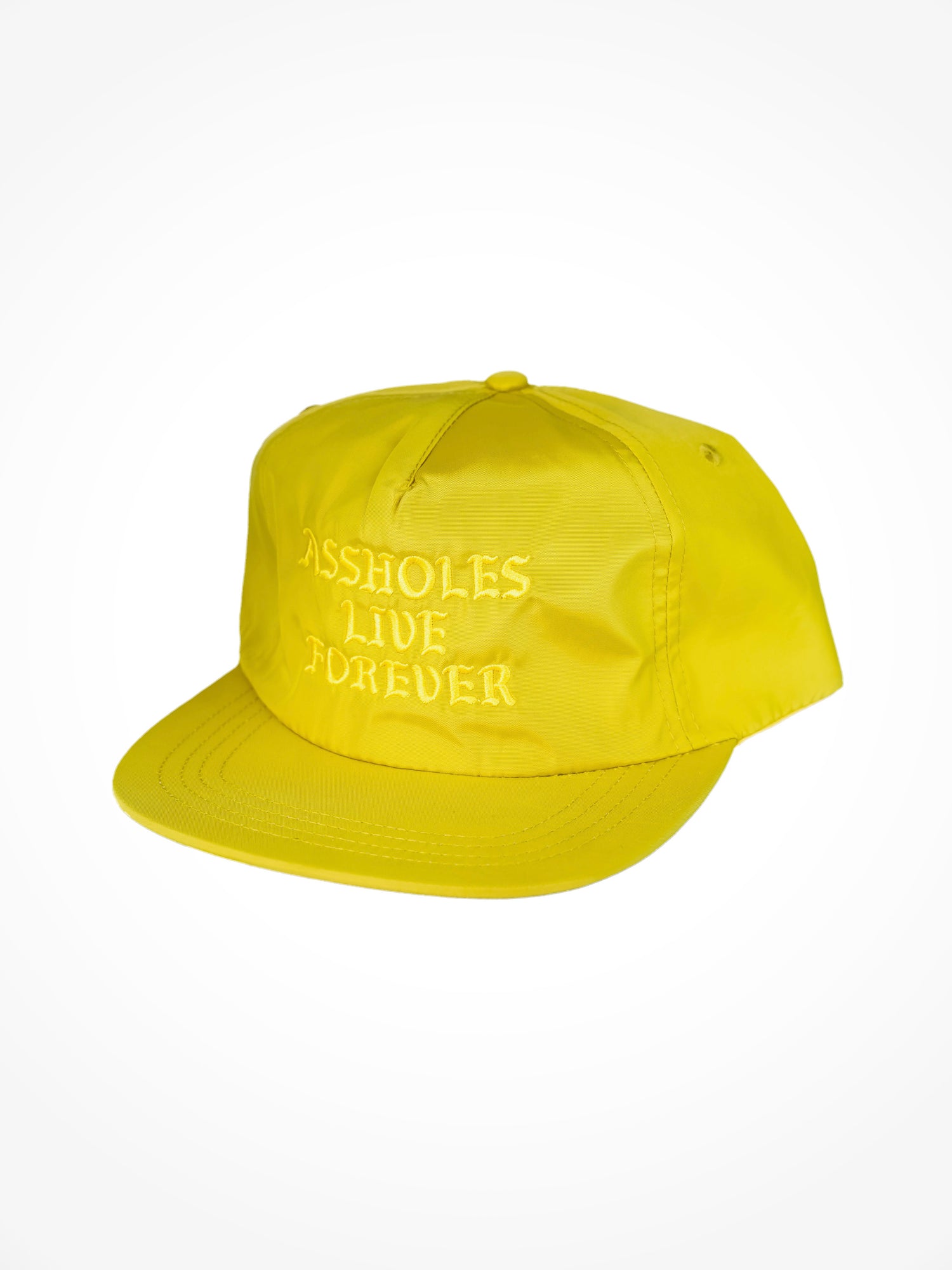 ALF 5 Panel Nylon Snapback - Yellow