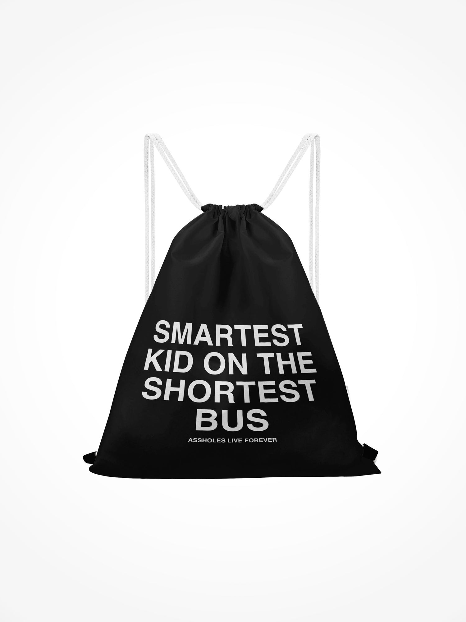 Drawstring Bag - Smartest Kid Shortest Bus