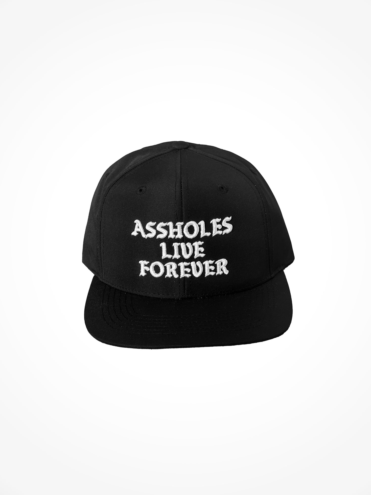 ALF 6 Panel Nylon Snapback - Black