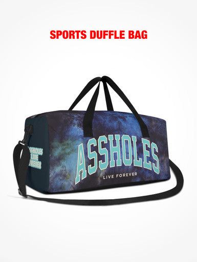 Sports Duffle - ALF College Blue Tie Dye