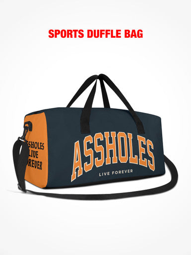 Sports Duffle - ALF College Navy/Orange
