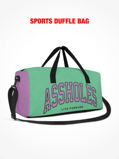 Sports Duffle - ALF College Teal/Purple