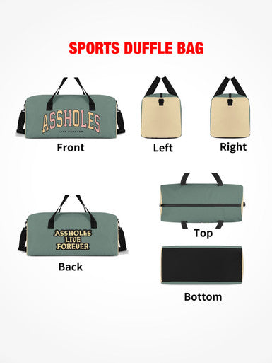 Sports Duffle - ALF College Teal