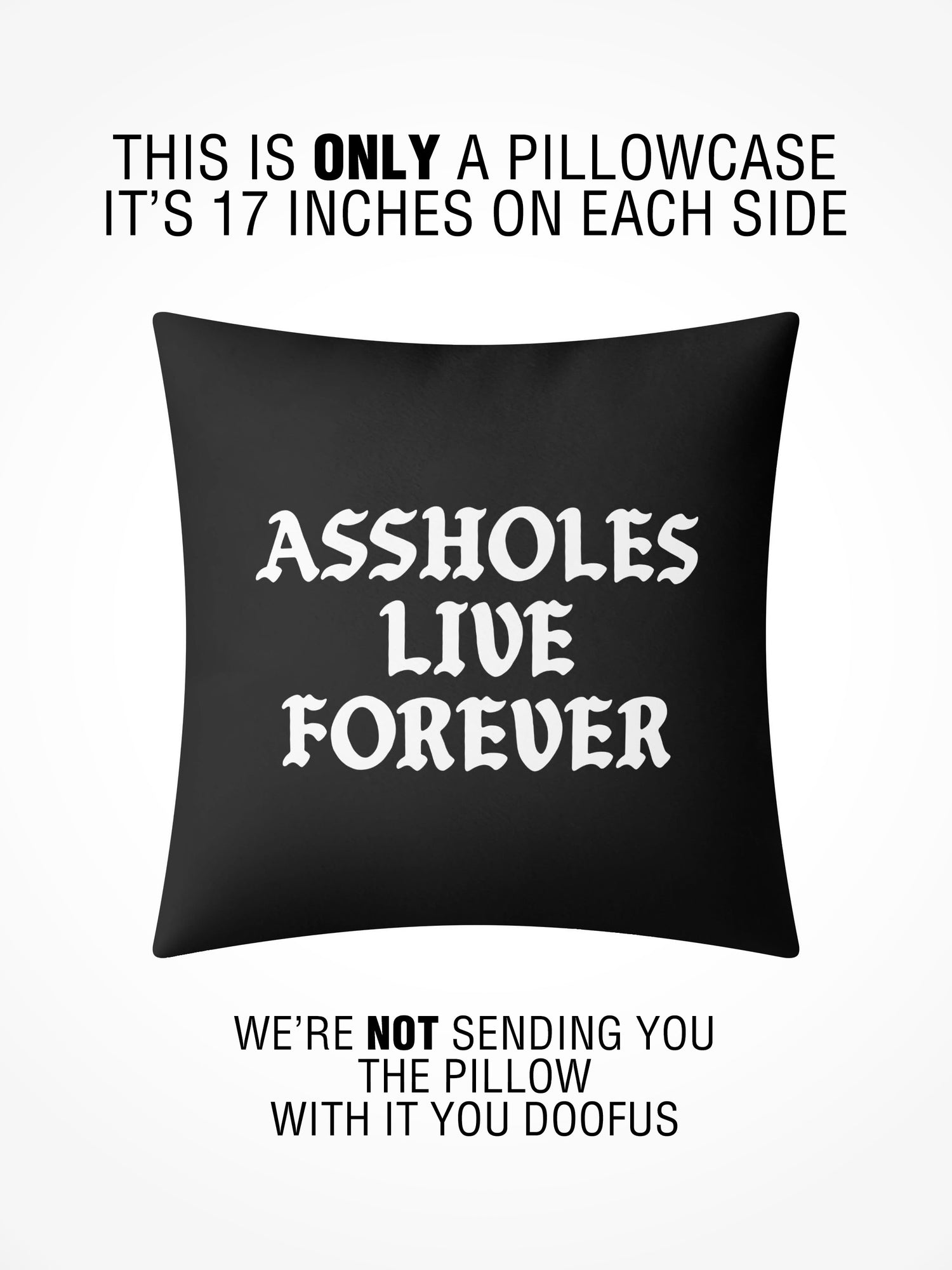 Pillow Case - ALF OG BLACK