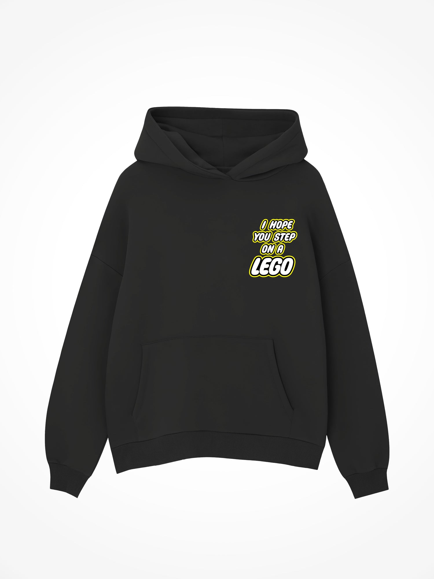 Step On A Lego - Black Hoodie