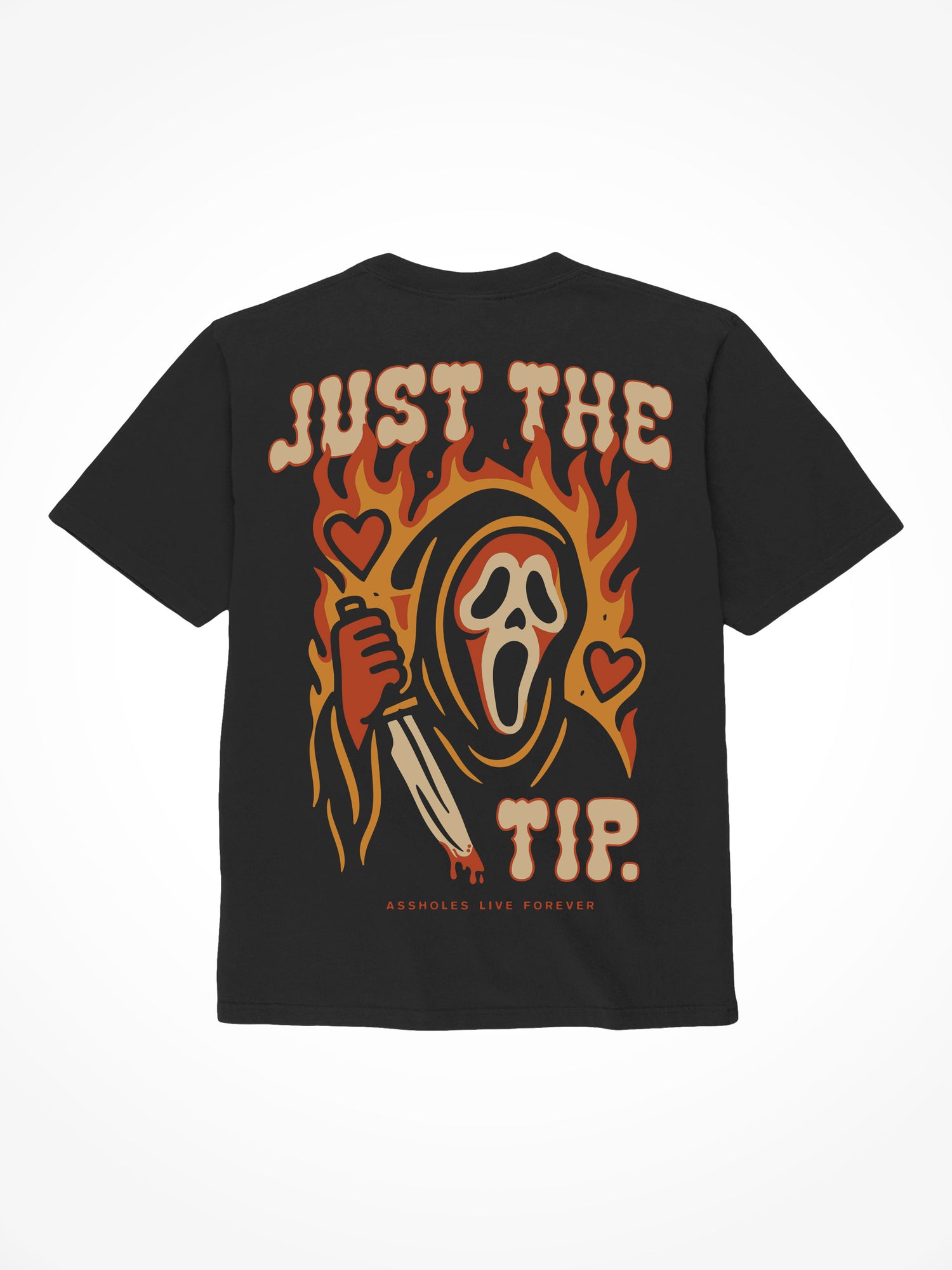 Just The Tip - Black T-Shirt