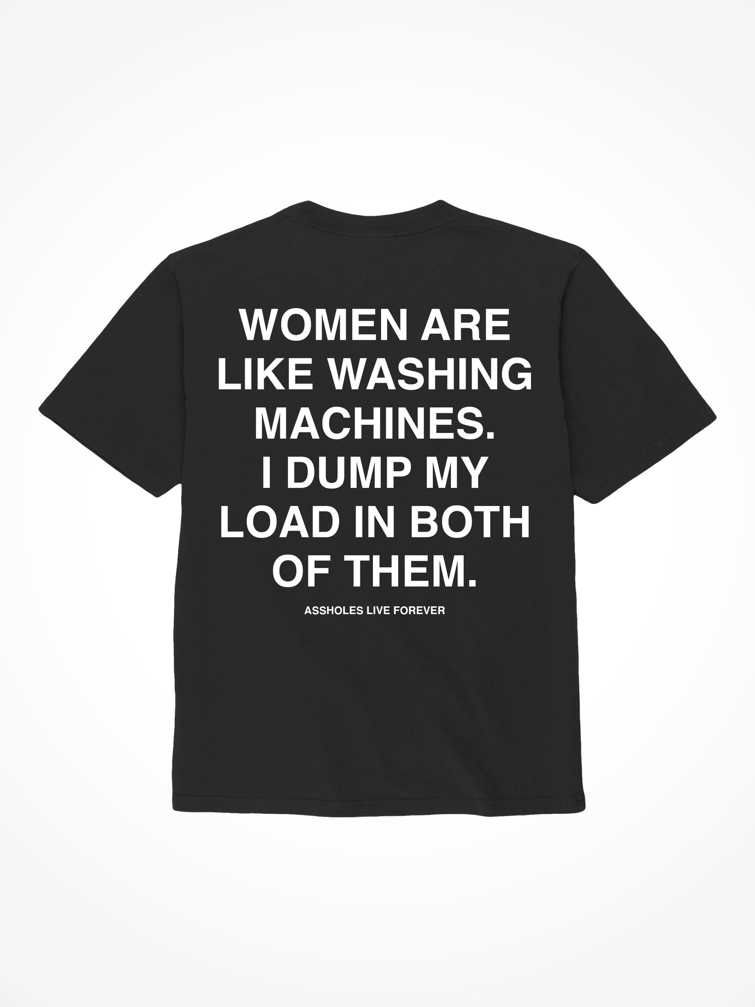 Washing Machines - Black T-Shirt