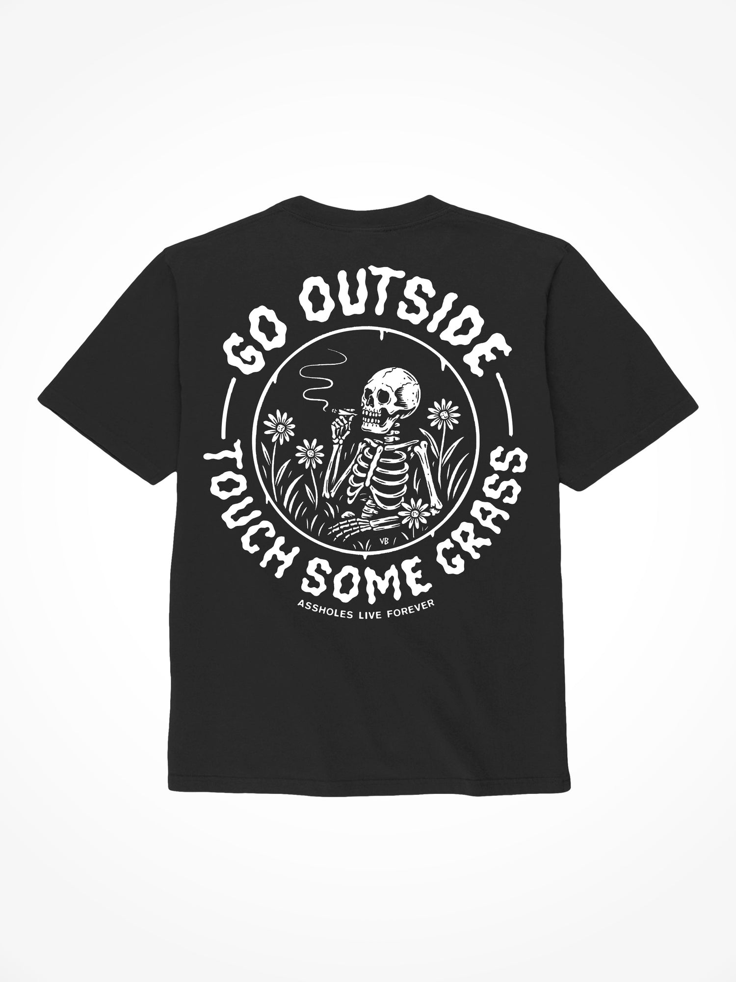 Go Outside - Black T-Shirt