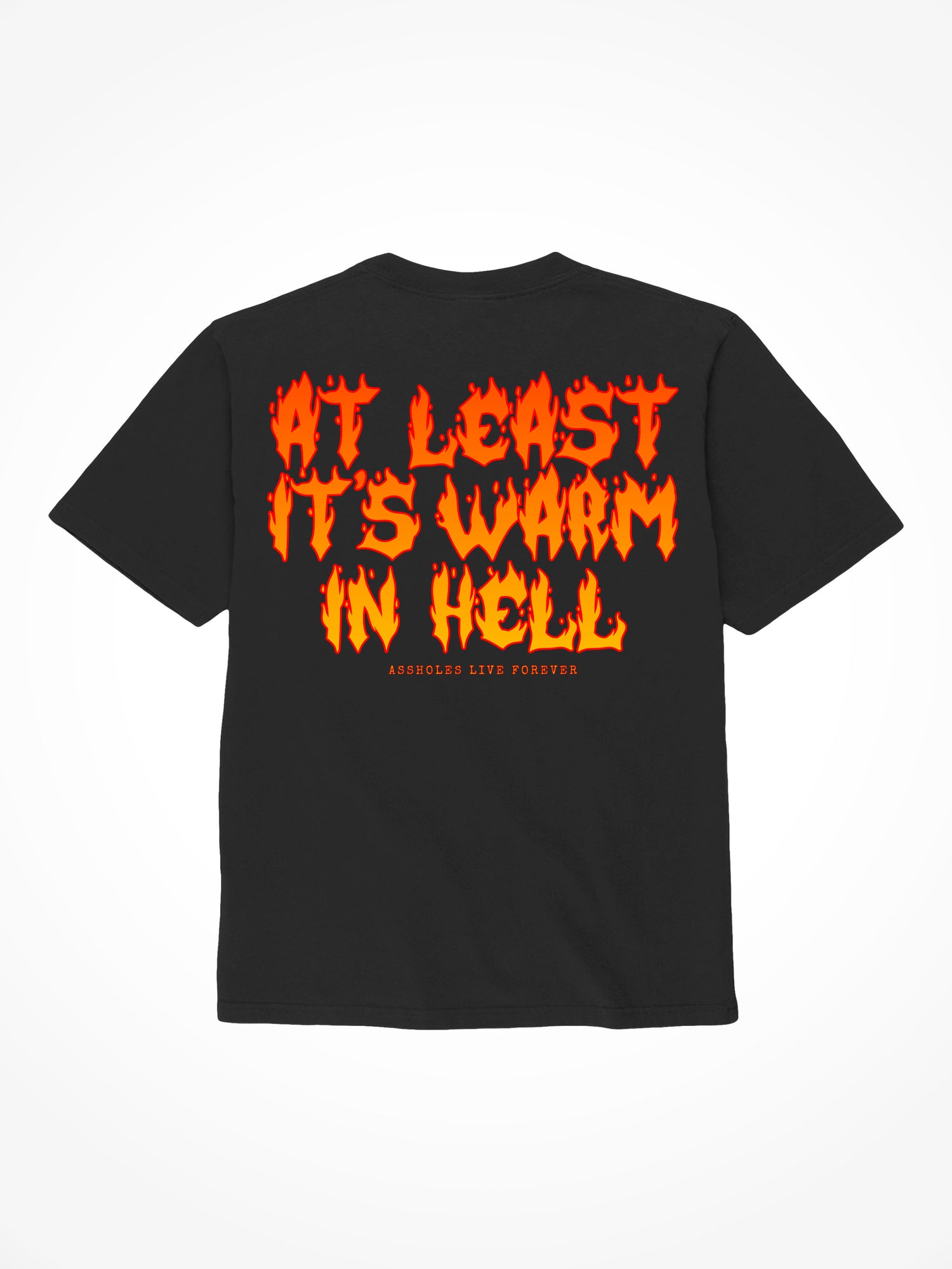 Warm in Hell - Black T-Shirt