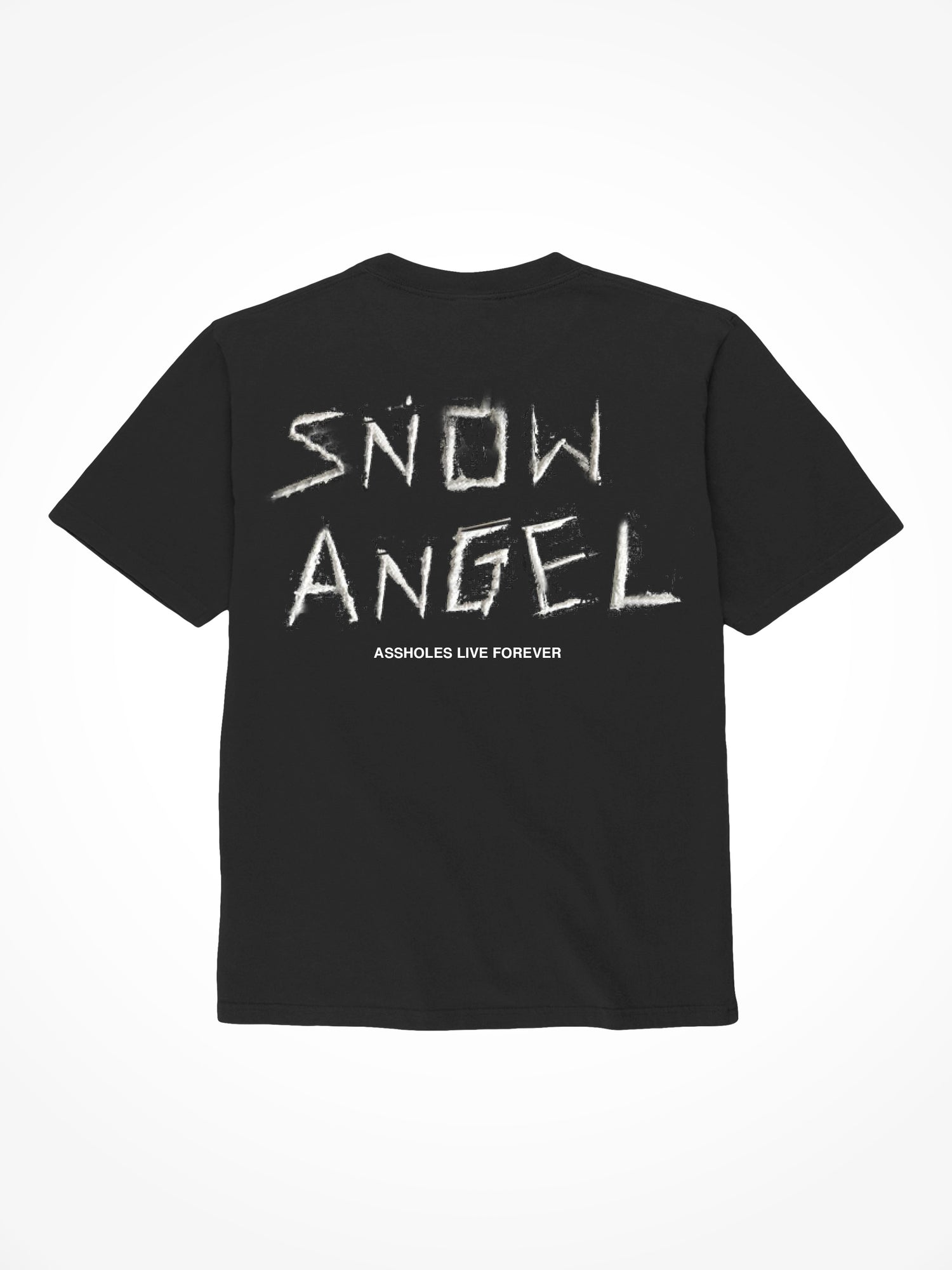 Snow Angel - Black T-Shirt