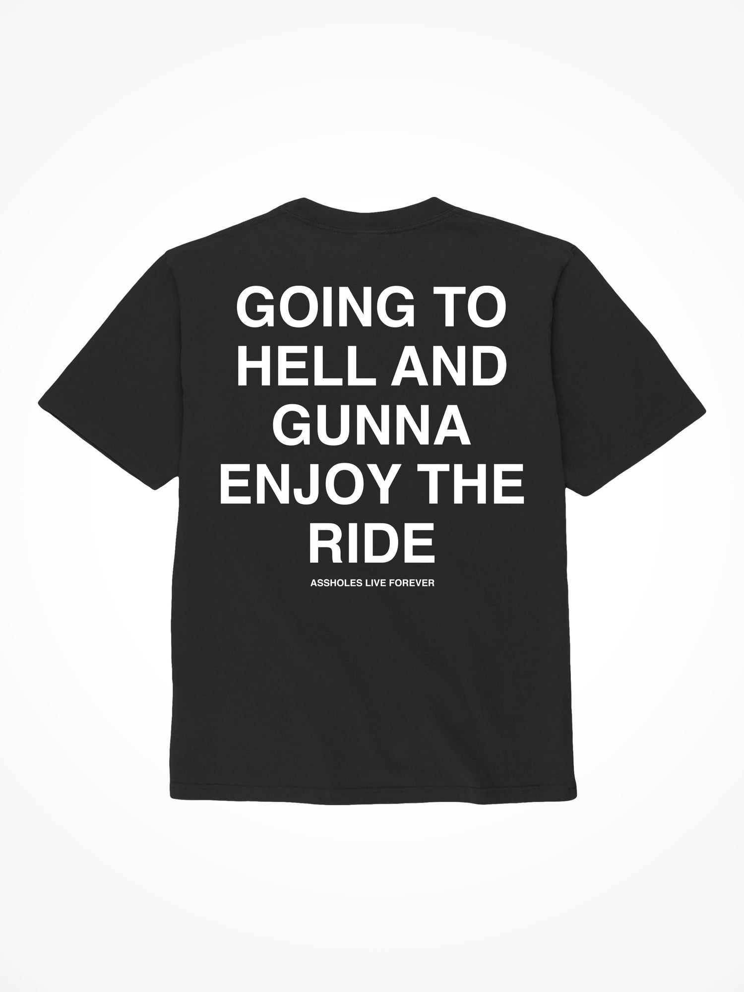Enjoy The Ride - Black T-Shirt