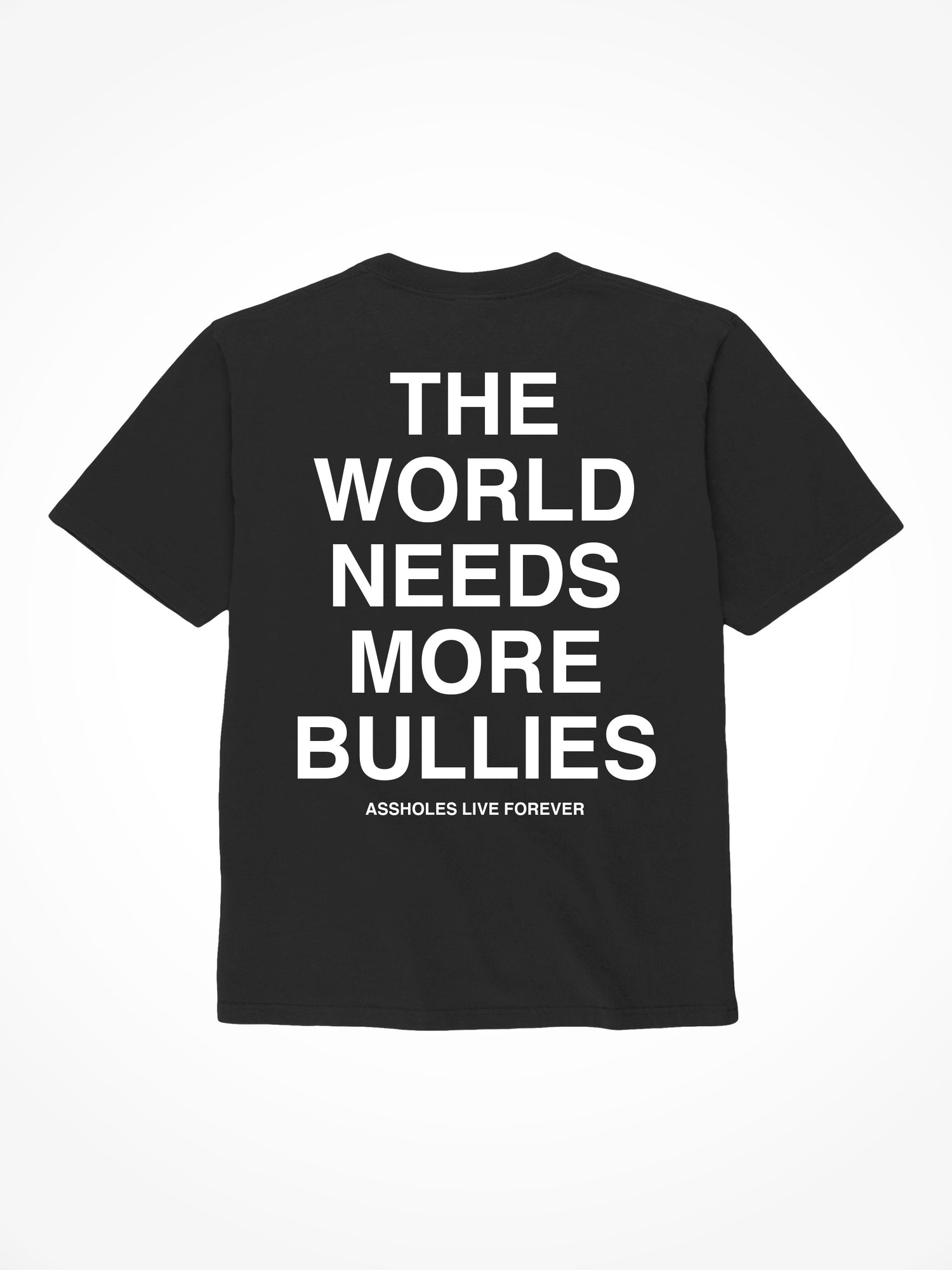 The World Needs More Bullies - Black T-Shirt