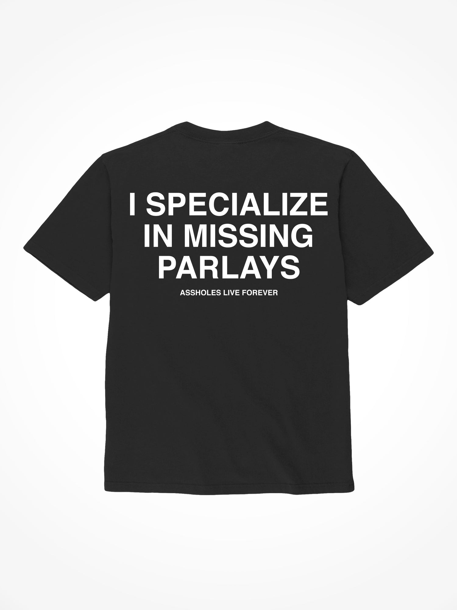 Missing Parlays - Black T-Shirt
