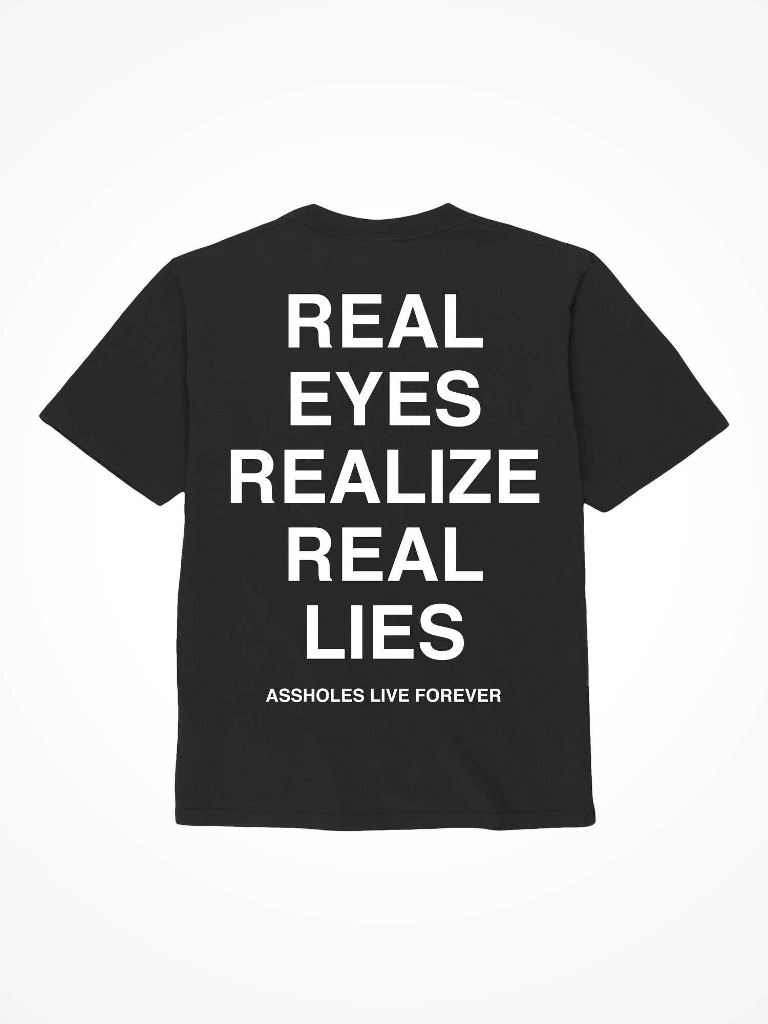 Real Eyes - Black T-Shirt