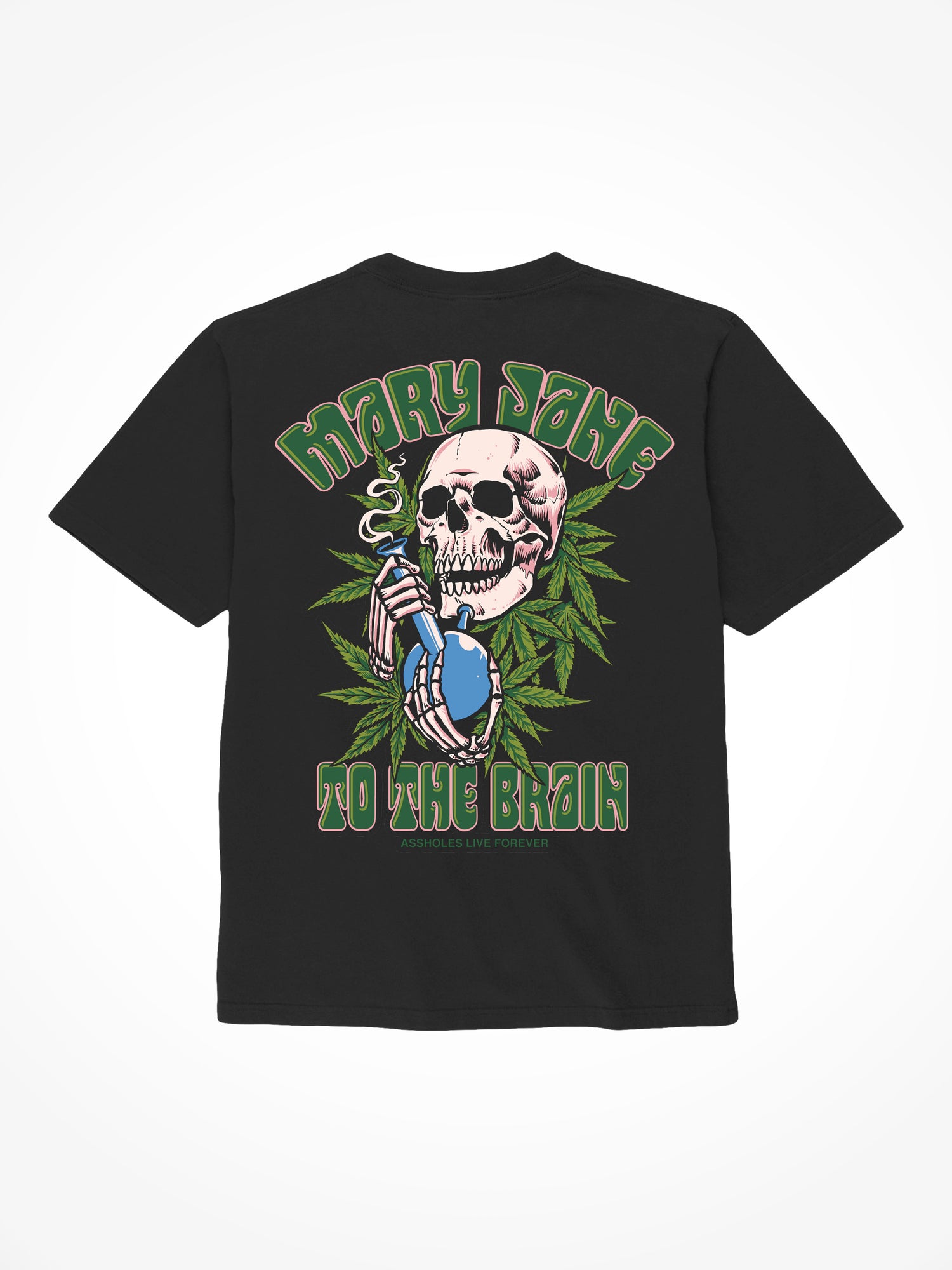 Mary Jane to the Brain - Black T-Shirt