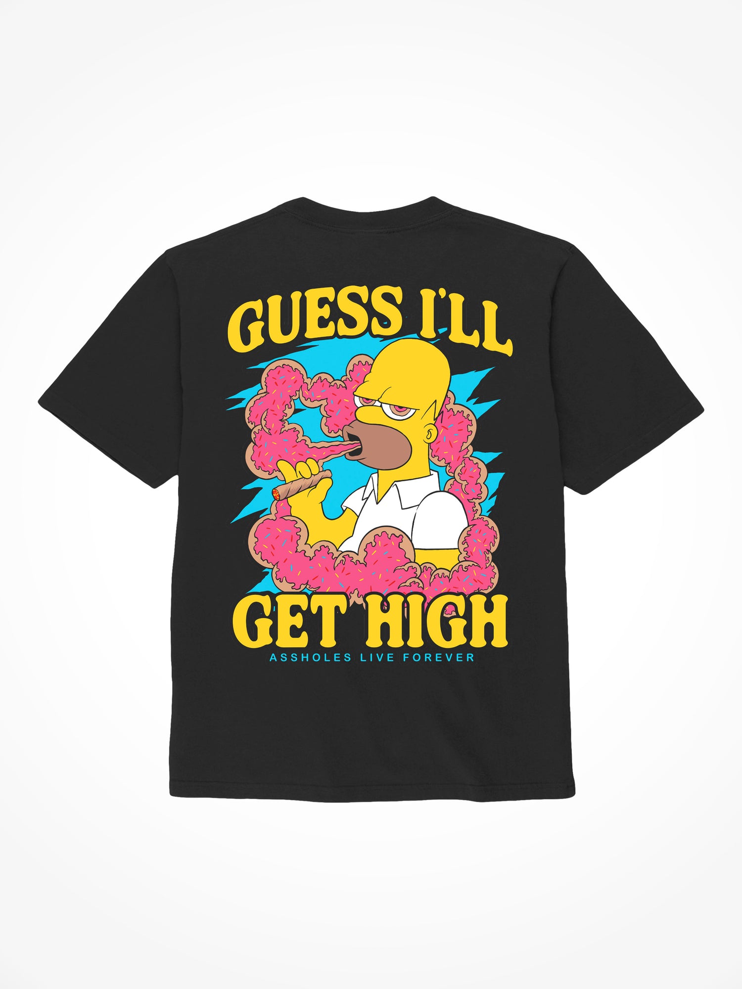 Guess I’ll Get High - Black T-Shirt