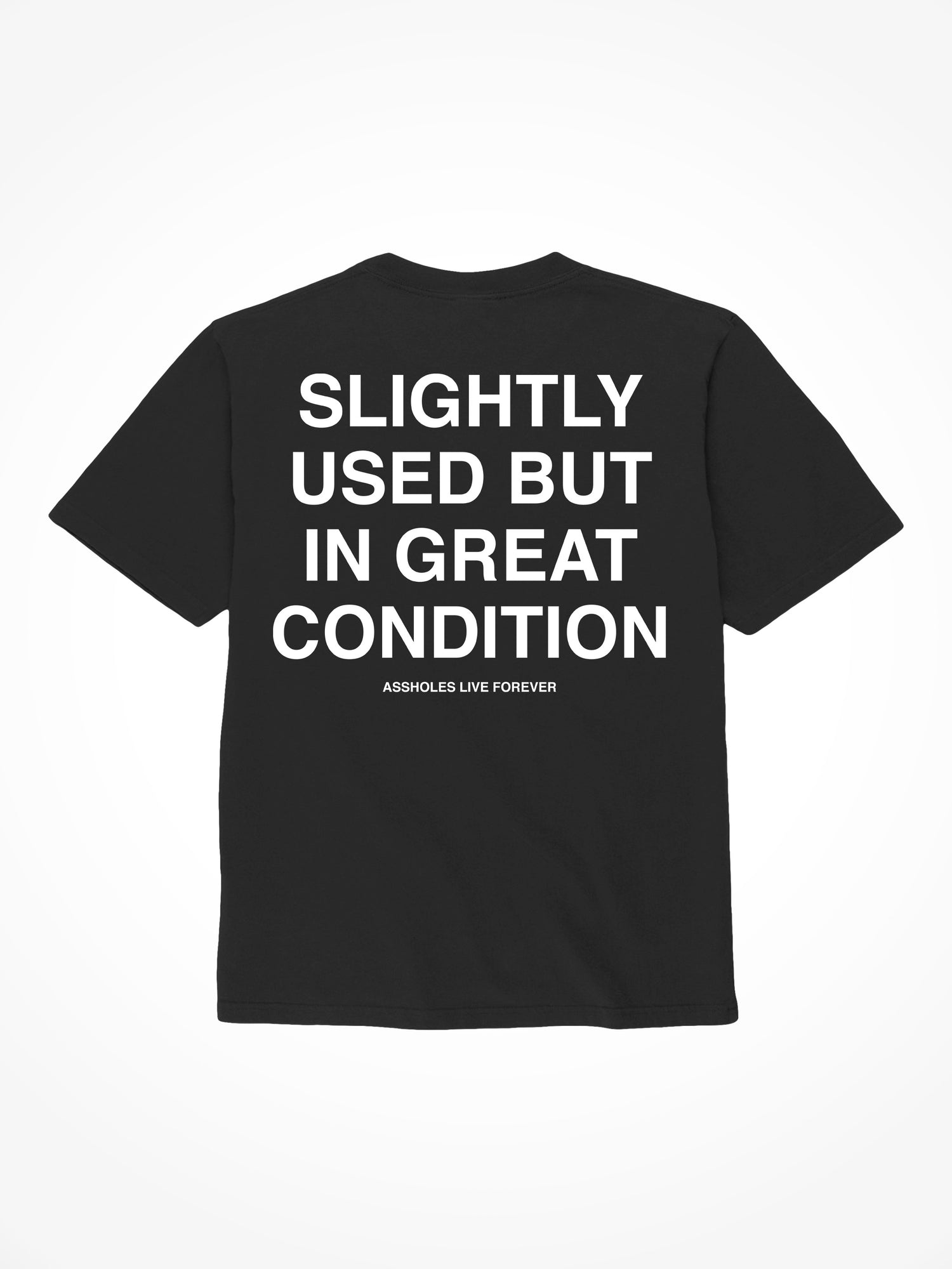 Slightly Used - Black T-Shirt