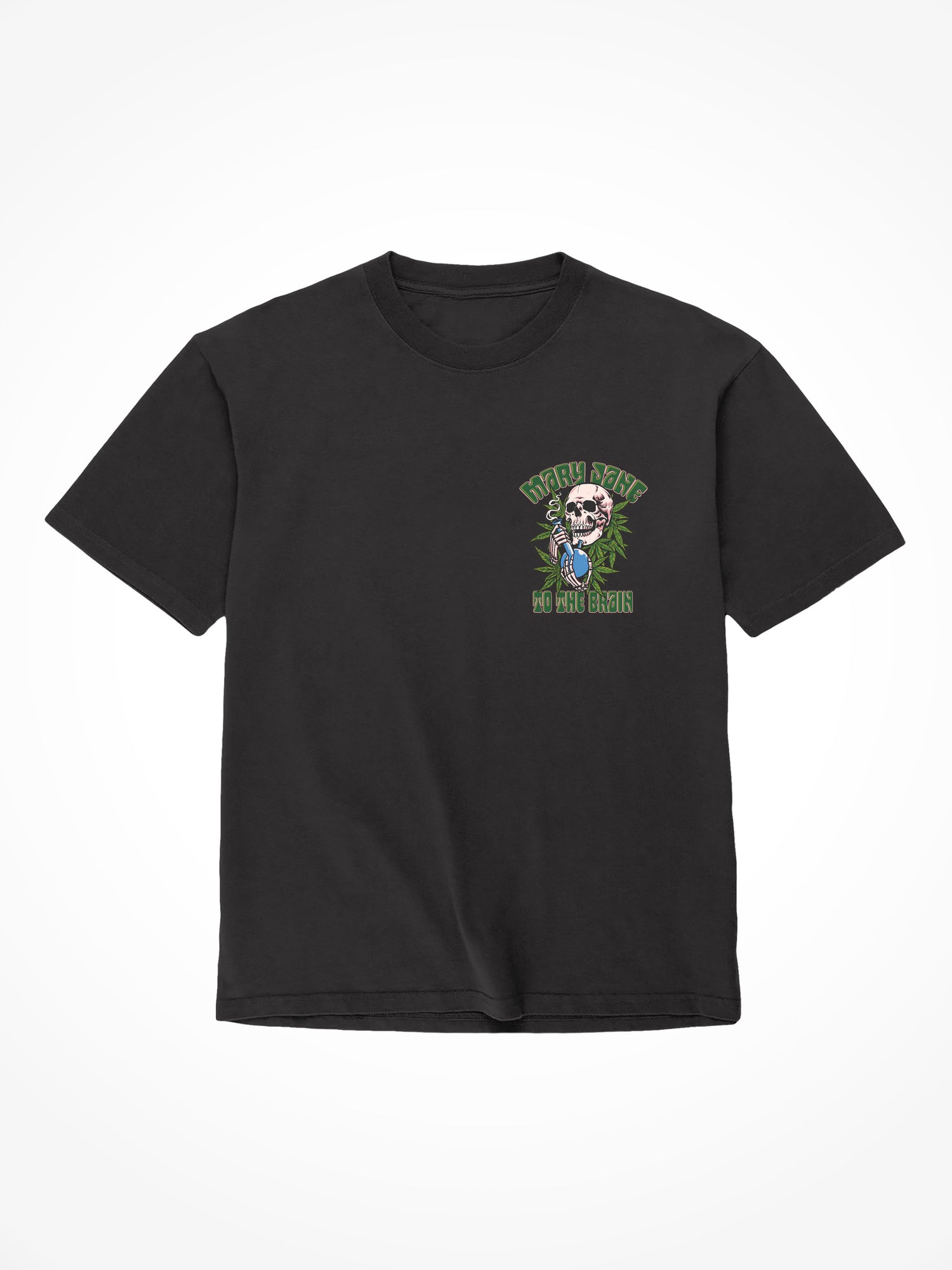 Mary Jane to the Brain - Black T-Shirt