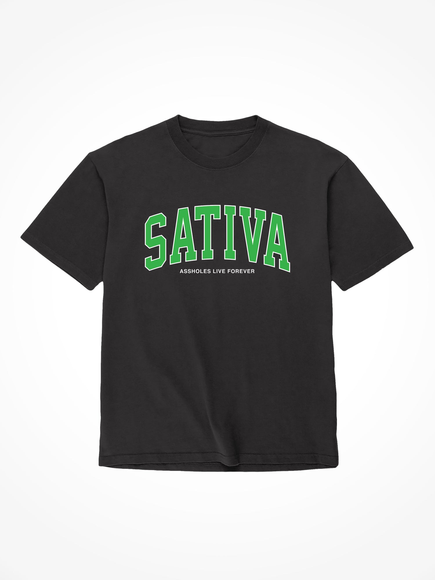Sativa - Black T-Shirt