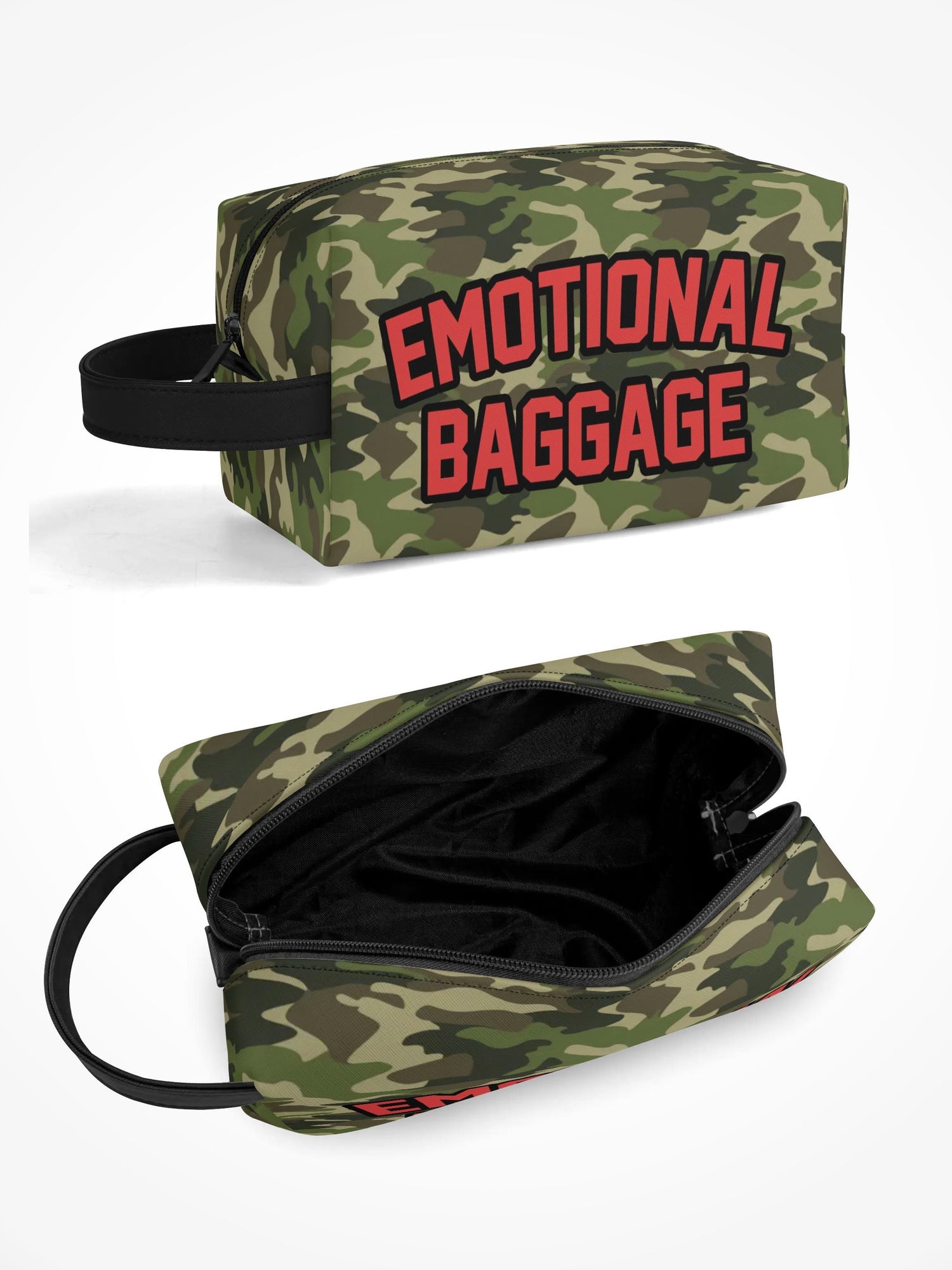 Toiletry Bag - EMOTIONAL BAGGAGE CAMO