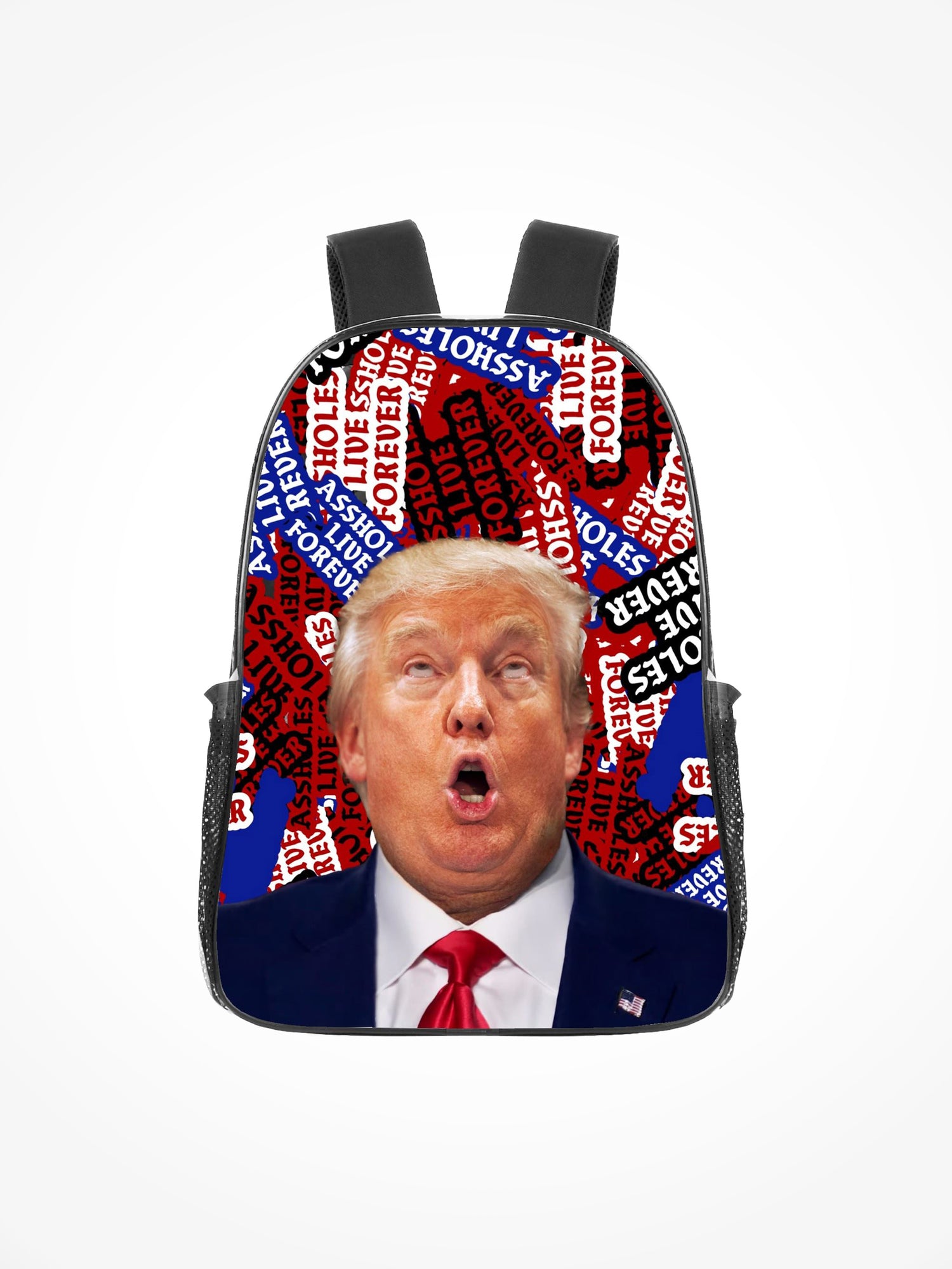 Transparent Backpack - Trump