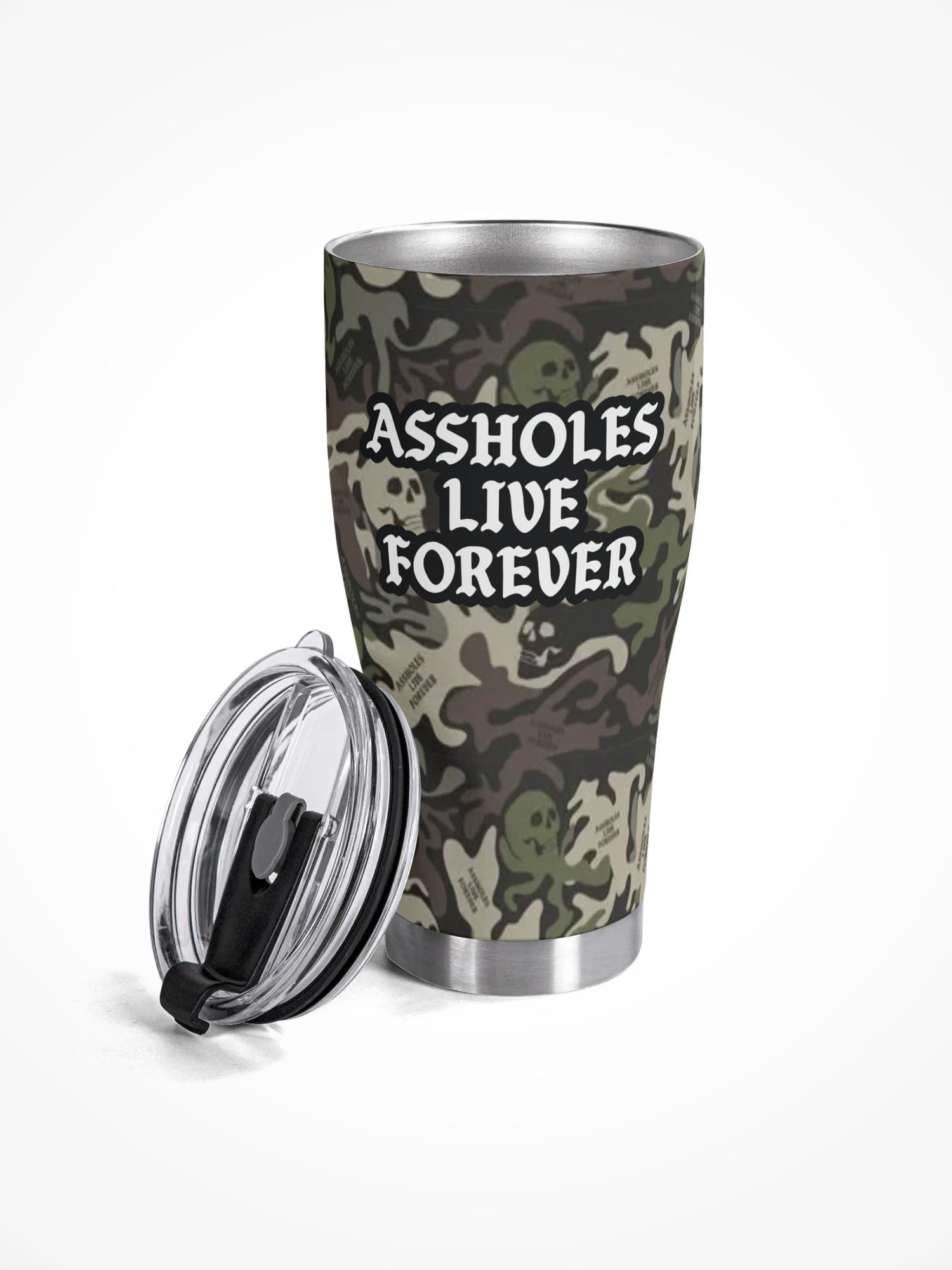 ALF Camo Skulls - 30oz Stainless Steel Tumbler